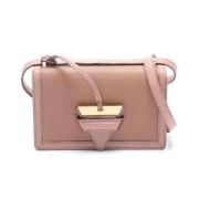 Pre-owned Leather shoulder-bags Loewe Pre-owned , Pink , Dames