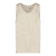 Witte T-shirts en Polos van W.Bonner Adidas , Beige , Heren