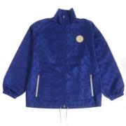 Pre-owned Canvas outerwear Gucci Vintage , Blue , Heren