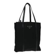 Pre-owned Nylon totes Prada Vintage , Black , Dames