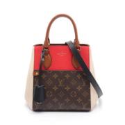 Pre-owned Canvas louis-vuitton-bags Louis Vuitton Vintage , Brown , Da...