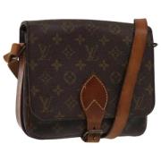 Pre-owned Canvas louis-vuitton-bags Louis Vuitton Vintage , Brown , Da...