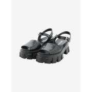 Pre-owned Rubber sandals Prada Vintage , Black , Dames