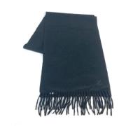 Pre-owned Cashmere scarves Louis Vuitton Vintage , Black , Dames