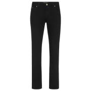 Blauwe Denim Slim Fit Jeans Billionaire , Black , Heren