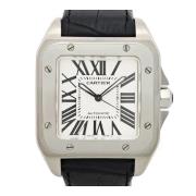 Pre-owned Metal watches Cartier Vintage , Gray , Heren