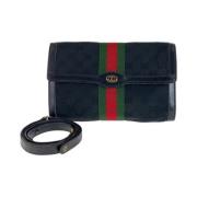 Pre-owned Canvas gucci-bags Gucci Vintage , Black , Dames