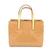 Pre-owned Leather louis-vuitton-bags Louis Vuitton Vintage , Beige , D...