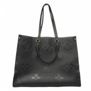 Pre-owned Leather louis-vuitton-bags Louis Vuitton Vintage , Black , D...