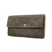 Pre-owned Fabric wallets Louis Vuitton Vintage , Brown , Dames