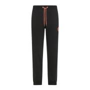 Zwarte joggingbroek met elastische taille Sun68 , Black , Heren