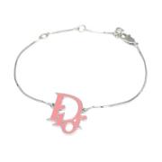 Pre-owned Metal bracelets Dior Vintage , Pink , Dames