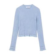 Blauwe Coltrui Trui Casual Stijl Proenza Schouler , Blue , Dames