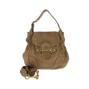 Pre-owned Leather gucci-bags Gucci Vintage , Brown , Dames