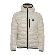 Nylon Jas Blauer , White , Dames