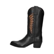 Zwarte Cowboy Laarzen Model 18802 Sendra , Black , Dames