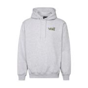 Gedrukte Hoodie met Voorzak Vans , Gray , Heren