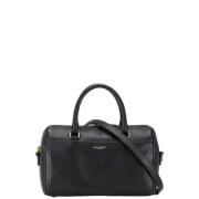 Pre-owned Leather handbags Saint Laurent Vintage , Black , Dames