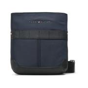 Stijlvolle Messenger Tas met Logo Detail Tommy Hilfiger , Blue , Unise...