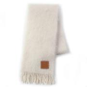 Pre-owned Wool scarves Loewe Pre-owned , White , Dames