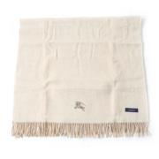 Pre-owned Wool scarves Burberry Vintage , Beige , Dames