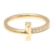 Pre-owned Rose Gold rings Tiffany & Co. Pre-owned , Pink , Dames