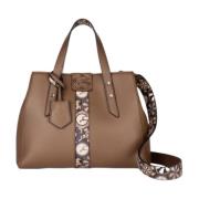 Denise Plus PVC Shopper Gattinoni , Brown , Dames