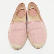 Pre-owned Canvas flats Gucci Vintage , Pink , Dames