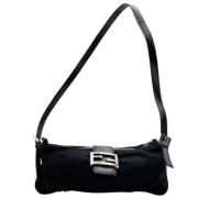 Pre-owned Fabric fendi-bags Fendi Vintage , Black , Dames