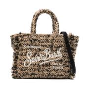 Klassieke Beige Winkel Tas MC2 Saint Barth , Beige , Dames