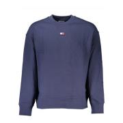 Blauwe Sweatshirt met Logo en Lange Mouwen Tommy Hilfiger , Blue , Her...