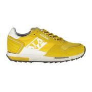 Sportieve gele veterschoenen met contrastdetails Napapijri , Yellow , ...