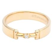 Pre-owned Rose Gold rings Tiffany & Co. Pre-owned , Pink , Dames