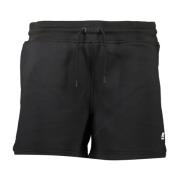 Sportieve Zwarte Dames Shorts met Elastische Taille K-Way , Black , Da...