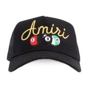 Baseballpet Amiri , Black , Heren