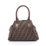 Pre-owned Canvas fendi-bags Fendi Vintage , Brown , Dames