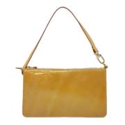 Pre-owned Leather louis-vuitton-bags Louis Vuitton Vintage , Beige , D...