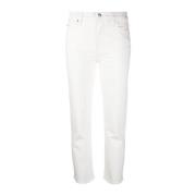 Witte Straight Jeans Casual Stijl IRO , White , Dames