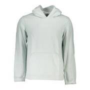 Groene hoodie met centrale zak Calvin Klein , Green , Heren