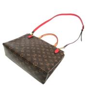 Pre-owned Canvas louis-vuitton-bags Louis Vuitton Vintage , Brown , Da...