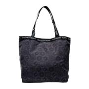 Stijlvolle Nylon Shopper Tas Gattinoni , Black , Dames