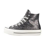 Verhoogde Hi-Top Sneakers Converse , Gray , Dames