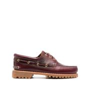 Bordeaux Platte Schoenen Timberland , Red , Heren