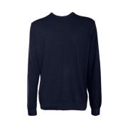 Round-neck Knitwear Ferrante , Blue , Heren