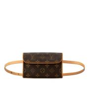 Pre-owned Leather louis-vuitton-bags Louis Vuitton Vintage , Brown , D...