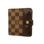 Pre-owned Canvas wallets Louis Vuitton Vintage , Brown , Dames