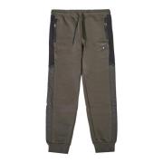 Casual katoenen broek Aeronautica Militare , Green , Heren