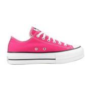 Cerise Lift Ox Sneakers Converse , Pink , Dames