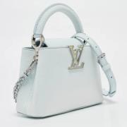 Pre-owned Leather louis-vuitton-bags Louis Vuitton Vintage , Blue , Da...