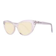 Bruin Glas UV-filter Zonnebril Vrouwen Guess , Gray , Dames